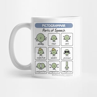 Pictogrammar - Parts of Speech Mug